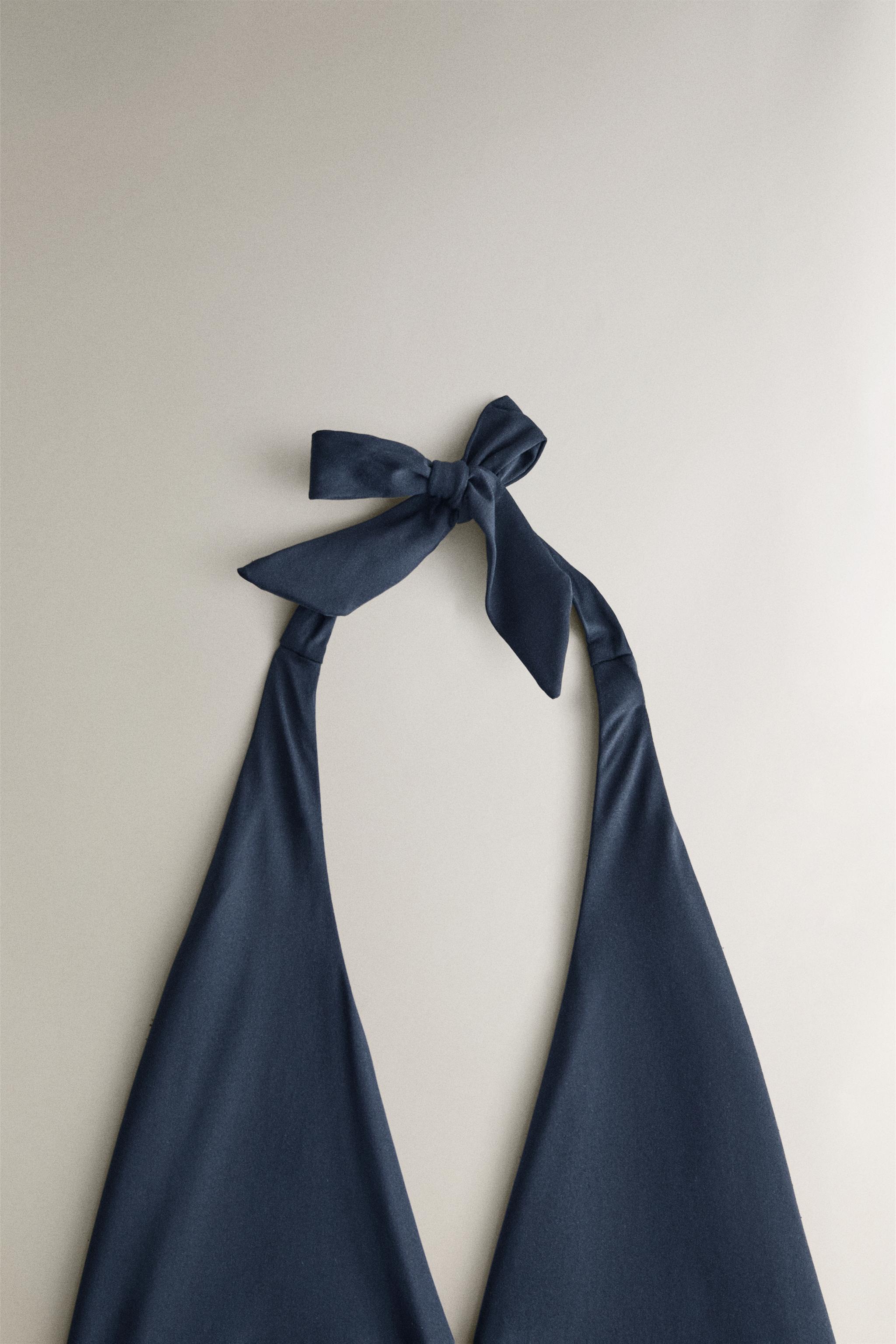 MAILLOT DE BAIN HALTER NŒUD